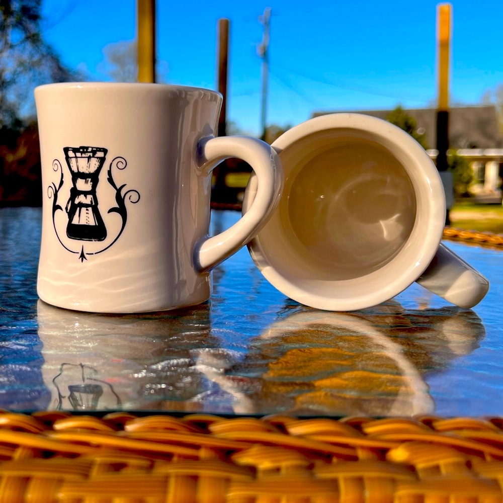 Set of two mugs from espresso parts